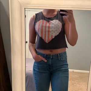 American Eagle crop top